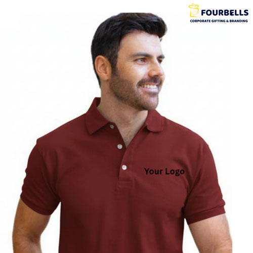 Corporate Brown Color T-Shirt