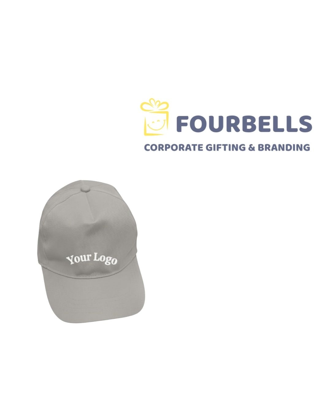 Plain & Printed Cotton Caps with Custom Logo | Promotional & Corporate Gifting Caps | Fourbells