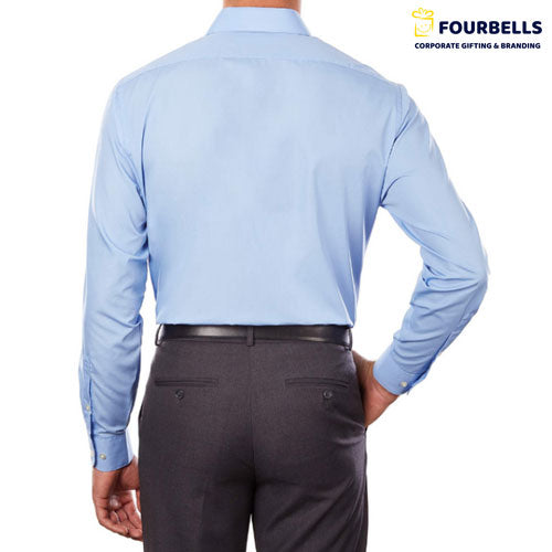 Corporate Sky Blue Color Formal Shirts