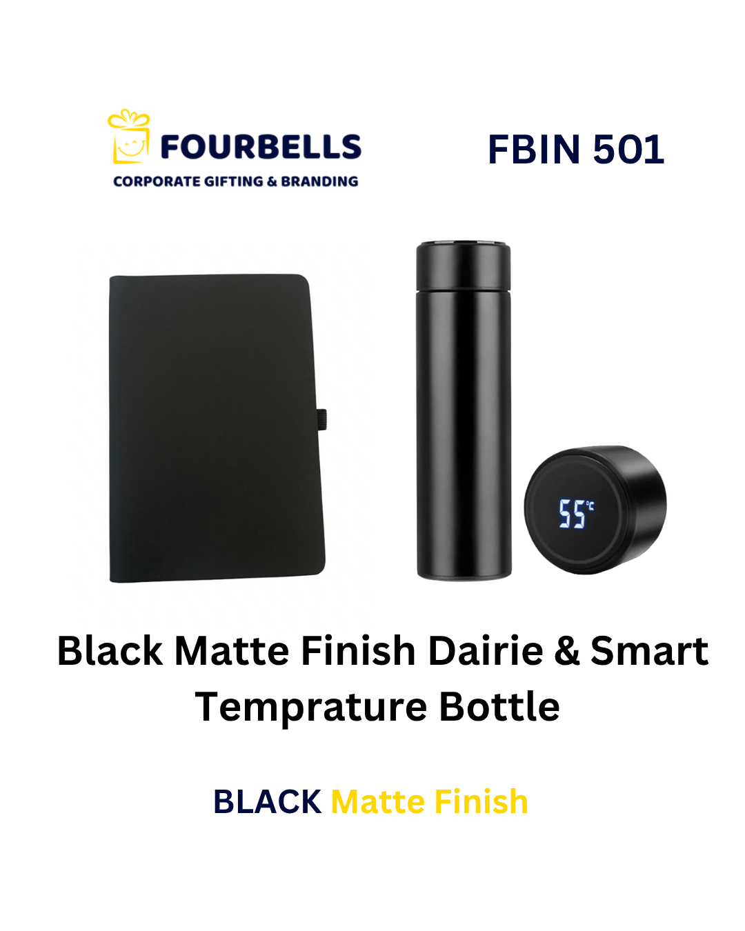 Premium 5-in-1 Executive Corporate Gift Set Customized Branding Available