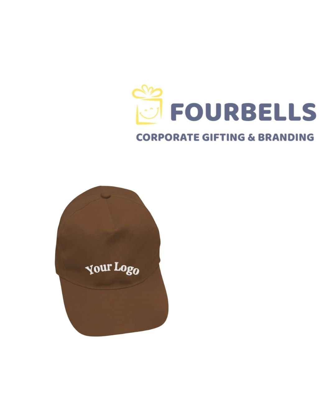 Plain & Printed Cotton Caps with Custom Logo | Promotional & Corporate Gifting Caps | Fourbells