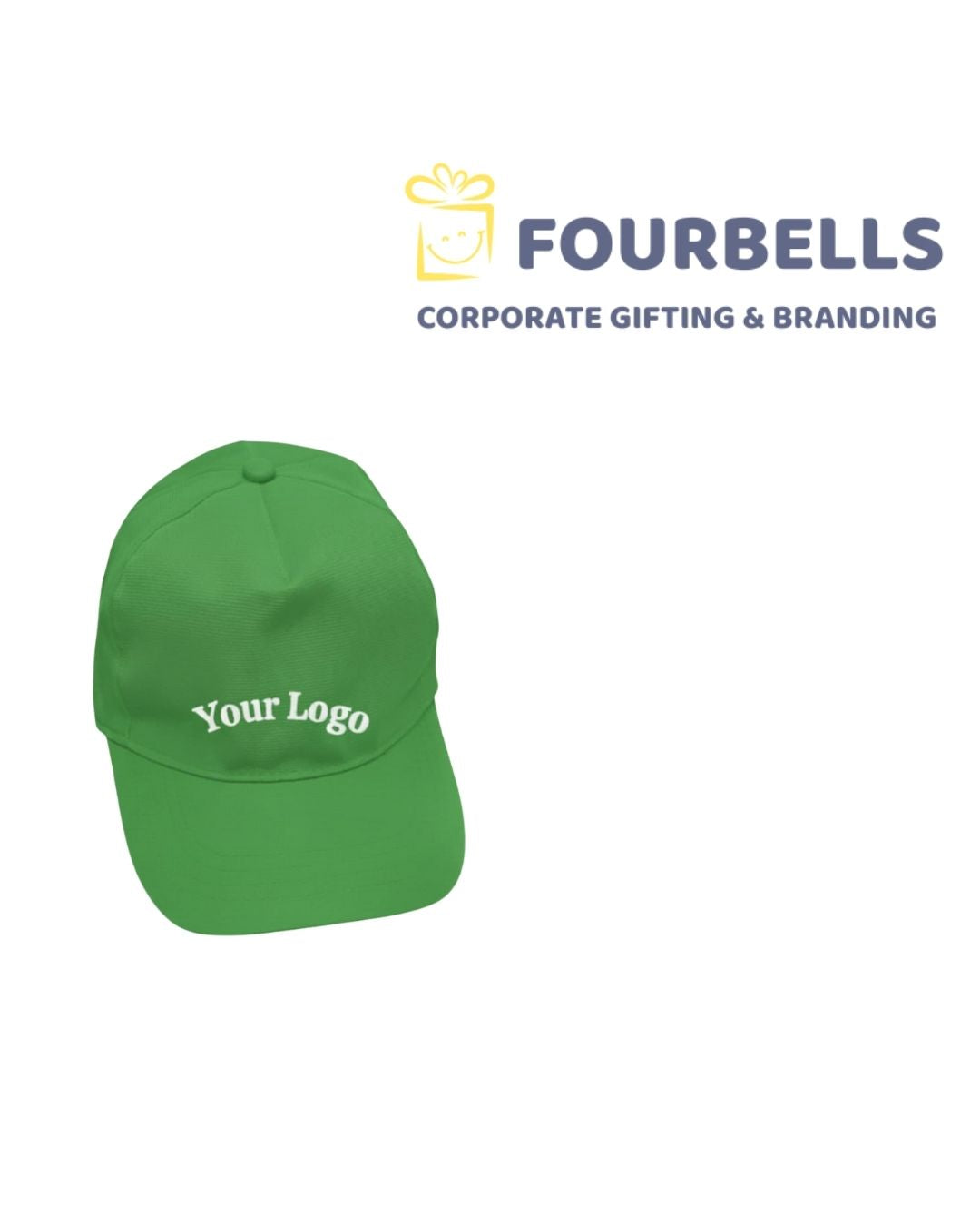 Plain & Printed Cotton Caps with Custom Logo | Promotional & Corporate Gifting Caps | Fourbells