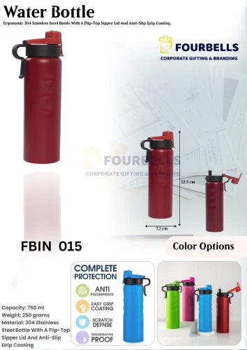 Fourbells FBIN 015 SS Water Bottle