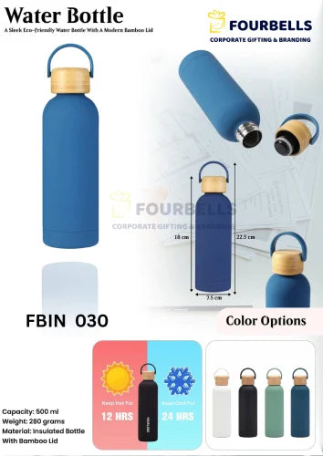 Fourbells FBIN 030 SS Water Bottle