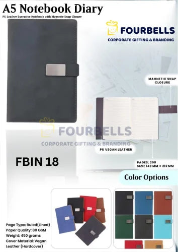 Fourbells FBIN 18 Customized Corporate Diary