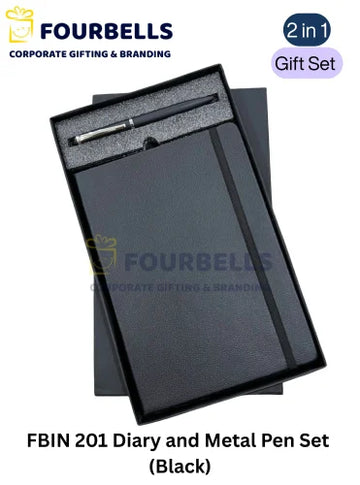 Fourbells FBIN 201 Corporate Diary Gift Set
