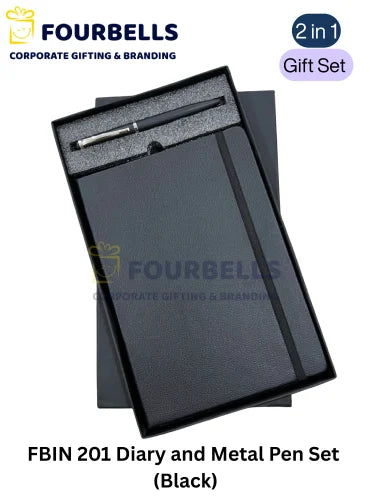 Fourbells FBIN 201 Corporate Diary Gift Set