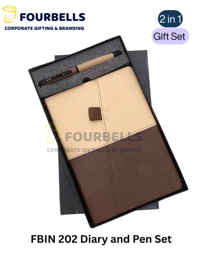 Fourbells FBIN 202 Corporate Diary Gift Set
