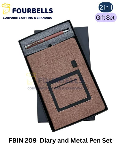 Fourbells FBIN 209 Corporate Diary Gift Set
