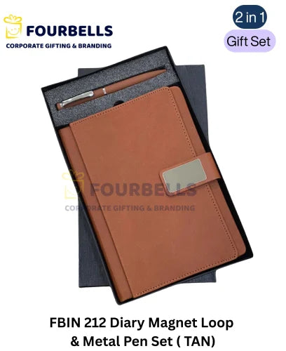 Fourbells FBIN 212 Corporate Diary Gift Set