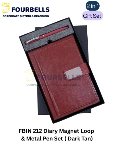 Fourbells FBIN 212 Corporate Diary Gift Set