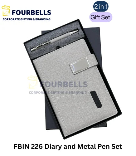 Fourbells FBIN 226 Corporate Diary Gift Set