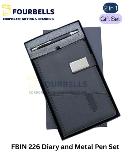 Fourbells FBIN 226 Corporate Diary Gift Set