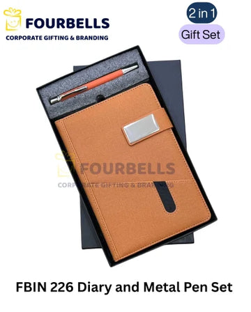 Fourbells FBIN 226 Corporate Diary Gift Set