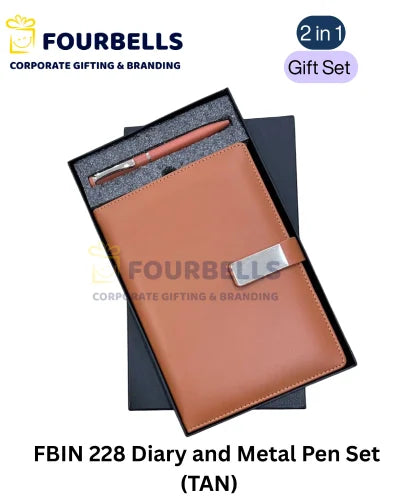 Fourbells FBIN 228 Corporate Diary Gift Set