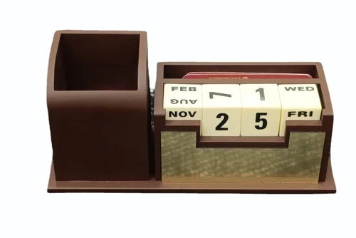 Fourbells FBIN 555 Wooden Desk Organizer