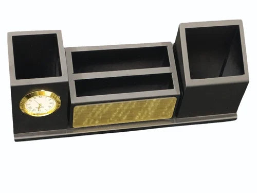 Fourbells FBIN 505 Wooden Desk Organizer