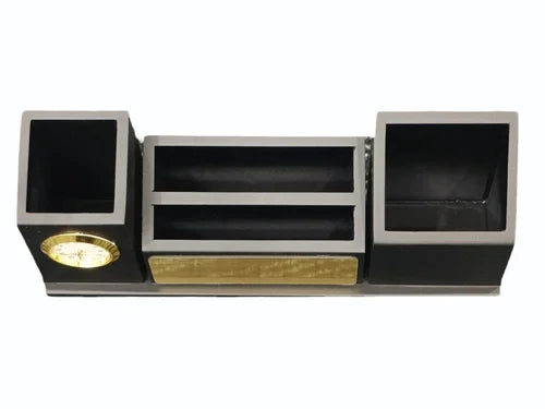 Fourbells FBIN 505 Wooden Desk Organizer