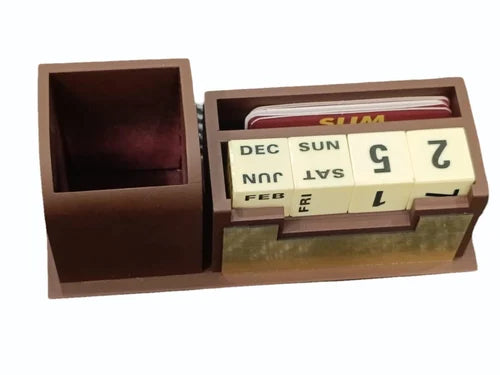 Fourbells FBIN 555 Wooden Desk Organizer
