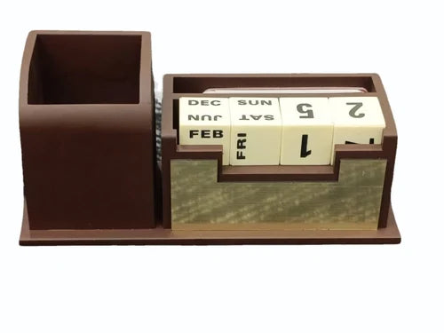 Fourbells FBIN 555 Wooden Desk Organizer